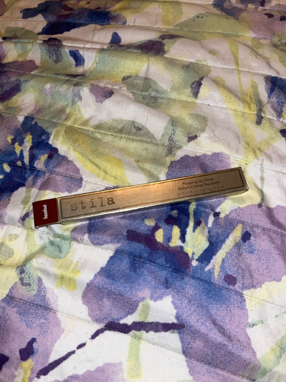 Stila Plumping Lip Glaze in Hazelnut Shade